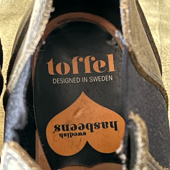 Swedish Hasbeens Toffel pull on bootie sz 36 - Picture 7 of 12